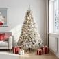 Preview: Künstlicher Weihnachtsbaum mit Weihnachtskugel 240 cm 300 LEDs