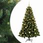 Preview: Künstlicher Weihnachtsbaum mit Weihnachtskugel 240 cm 300 LEDs