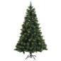 Preview: Künstlicher Weihnachtsbaum mit Weihnachtskugel 240 cm 300 LEDs