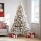 Preview: Künstlicher klappbarer Weihnachtsbaum 120 cm 150 LEDs