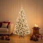 Preview: Künstlicher Weihnachtsbaum mit Weihnachtskugel 120 cm 150 LEDs