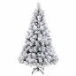 Preview: Künstlicher Weihnachtsbaum mit Weihnachtskugel 120 cm 150 LEDs