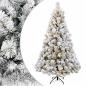 Preview: Künstlicher klappbarer Weihnachtsbaum 210 cm 300 LEDs