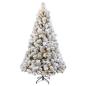 Preview: Künstlicher klappbarer Weihnachtsbaum 210 cm 300 LEDs