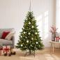 Preview: ARDEBO.de - Künstlicher Weihnachtsbaum mit Weihnachtskugel 150 cm 150 LEDs