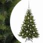 Preview: Künstlicher Weihnachtsbaum mit Weihnachtskugel 150 cm 150 LEDs