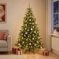Preview: ARDEBO.de - Künstlicher Weihnachtsbaum mit Weihnachtskugel 240 cm 300 LEDs