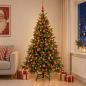 Preview: Künstlicher Weihnachtsbaum mit Weihnachtskugel 180 cm 300 LEDs