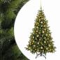 Preview: Künstlicher Weihnachtsbaum mit Weihnachtskugel 180 cm 300 LEDs