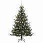 Preview: Künstlicher Weihnachtsbaum mit Weihnachtskugel 180 cm 300 LEDs