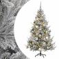 Preview: Künstlicher Weihnachtsbaum mit Weihnachtskugel 210 cm 300 LEDs