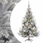 Preview: Künstlicher Weihnachtsbaum mit Weihnachtskugel 150 cm 150 LEDs