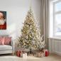 Preview: ARDEBO.de - Künstlicher Weihnachtsbaum mit Weihnachtskugel 240 cm 300 LEDs