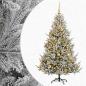 Preview: Künstlicher Weihnachtsbaum mit Weihnachtskugel 240 cm 300 LEDs