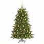 Preview: Künstlicher Weihnachtsbaum mit Weihnachtskugel 180 cm 300 LEDs