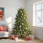 Preview: Künstlicher Weihnachtsbaum mit Weihnachtskugel 180 cm 300 LEDs