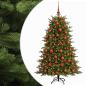 Preview: Künstlicher Weihnachtsbaum mit Weihnachtskugel 240 cm 300 LEDs