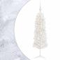 Preview: Künstlicher schmaler Weihnachtsbaum mit Weihnachtskugel 120 cm
