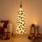 Preview: ARDEBO.de - Künstlicher schmaler Weihnachtsbaum mit Weihnachtskugel 120 cm