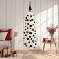 Preview: Künstlicher schmaler Weihnachtsbaum mit Weihnachtskugel 120 cm