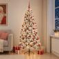 Preview: Künstlicher Weihnachtsbaum mit Weihnachtskugeln 240 cm 300 LEDs