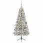Preview: Künstlicher Weihnachtsbaum mit Weihnachtskugeln 150 cm 150 LEDs