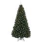 Preview: Künstlicher Weihnachtsbaum Dunkelgrün mit Kugeln 300 cm