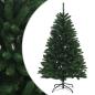Preview: Künstlicher klappbarer Weihnachtsbaum 120 cm PVC Mittelgrün