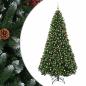 Preview: Künstlicher Weihnachtsbaum Grün mit Weihnachtskugel 300 cm
