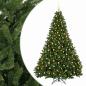 Preview: Künstlicher Weihnachtsbaum Hellgrün mit Christbaumkugeln 270 cm