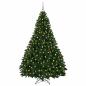 Preview: Künstlicher Weihnachtsbaum Mittelgrün mit Kugeln 270 cm