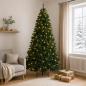 Preview: Künstlicher klappbarer Weihnachtsbaum 210 cm 400 LEDs