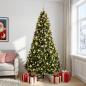 Preview: ARDEBO.de - Künstlicher Weihnachtsbaum Grün mit Kugeln 240 cm 300 LEDs