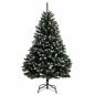 Preview: Künstlicher klappbarer Weihnachtsbaum 120 cm 150 LEDs