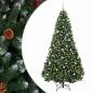 Preview: Künstlicher Weihnachtsbaum mit Kugel 180 cm 300 LEDs