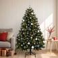 Preview: Künstlicher Weihnachtsbaum mit Kugel 180 cm 300 LEDs