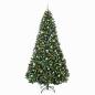 Preview: Künstlicher Weihnachtsbaum mit Kugel 180 cm 300 LEDs