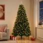 Preview: ARDEBO.de - Künstlicher Weihnachtsbaum Mittelgrün mit Kugeln 270 cm