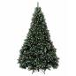 Preview: Künstlicher Weihnachtsbaum Grün mit Kugeln 240 cm 300 LEDs