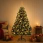 Preview: ARDEBO.de - Künstlicher Weihnachtsbaum, grün, mit Weihnachtskugeln 180 cm