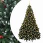 Preview: Künstlicher Weihnachtsbaum, grün, mit Weihnachtskugeln 180 cm