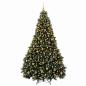 Preview: Künstlicher Weihnachtsbaum, grün, mit Weihnachtskugeln 180 cm