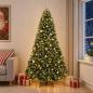 Preview: ARDEBO.de - Künstlicher Weihnachtsbaum mit Kugel 270 cm 300 LEDs