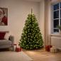 Preview: Künstlicher klappbarer Weihnachtsbaum 180 cm 300 LEDs