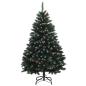 Preview: Künstlicher Weihnachtsbaum Grün mit Weihnachtskugeln 180 cm