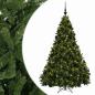 Preview: Künstlicher Weihnachtsbaum hellgrün mit Weihnachtskugeln 240 cm