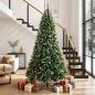 Preview: ARDEBO.de - Künstlicher klappbarer Weihnachtsbaum 270 cm PVC