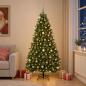 Preview: ARDEBO.de - Künstlicher Weihnachtsbaum Mittelgrün mit Kugeln 300 cm