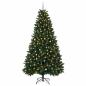Preview: Künstlicher Weihnachtsbaum Mittelgrün mit Kugeln 300 cm