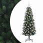 Preview: Künstlicher Weihnachtsbaum mit Weihnachtskugeln 180 cm 300 LEDs